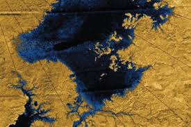 Titan's Dry Riverbeds and Methane Lakes